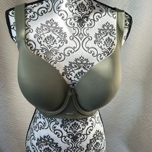 Cacique new with tags olive green new bra 38DDD